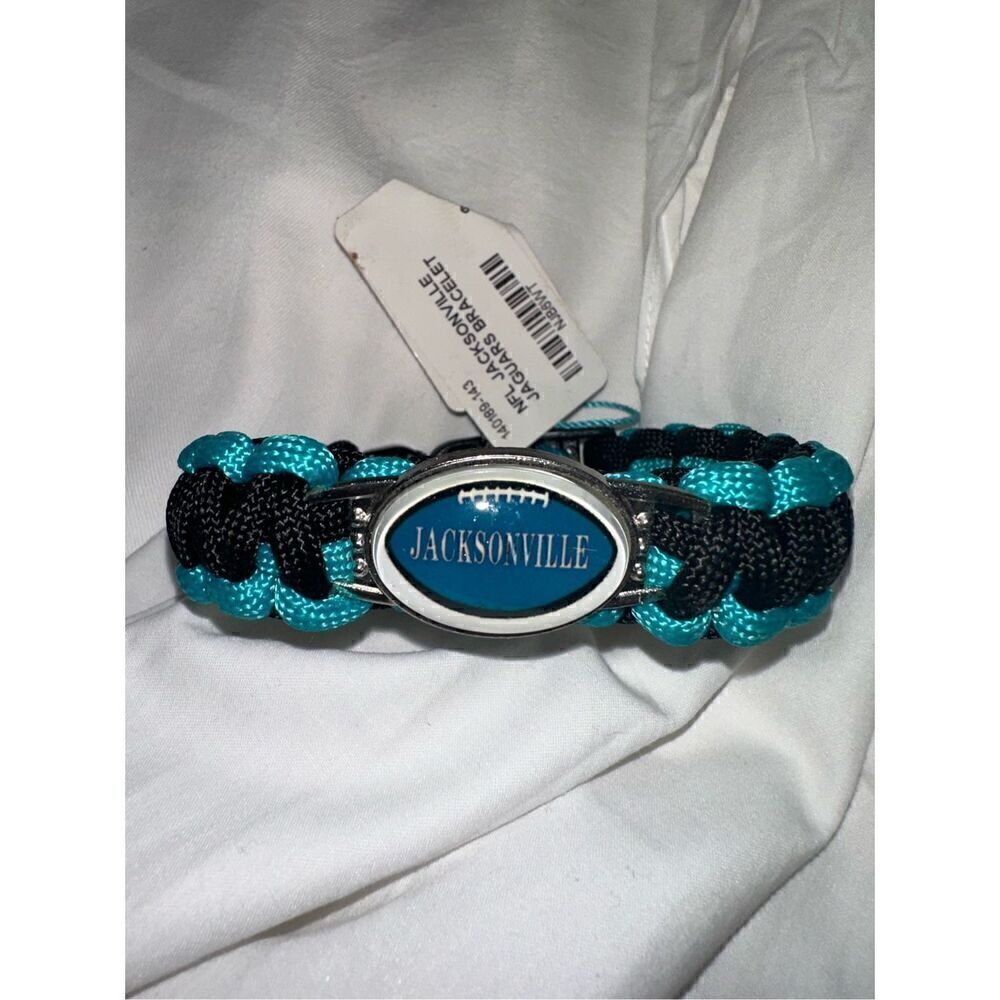 NFL Jacksonville Jaguars Woven Bracelet NIP
